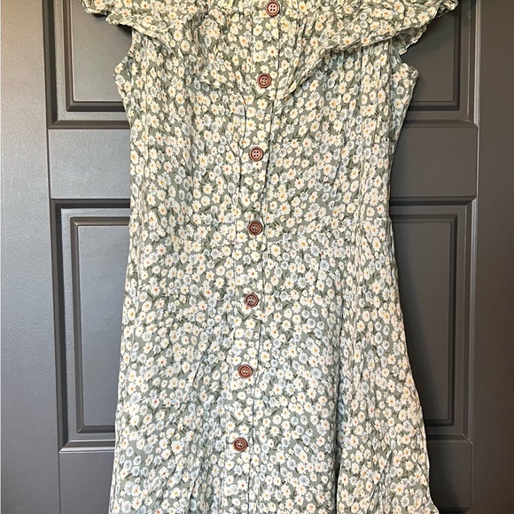 Doe & Rae Ruffled Off-Shoulder Sundress - Picture 2 of 5